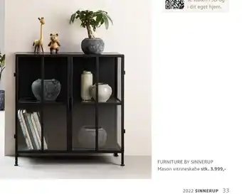Sinnerup Furniture by Sinnerup Mason vitrineskab tilbud