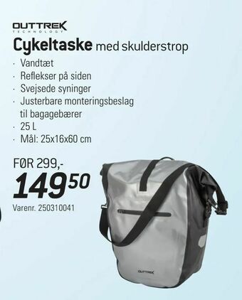 Thansen Cykeltaske tilbud