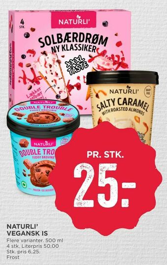 MENY Naturli' vegansk is tilbud