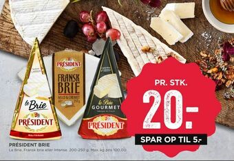 MENY Président brie tilbud