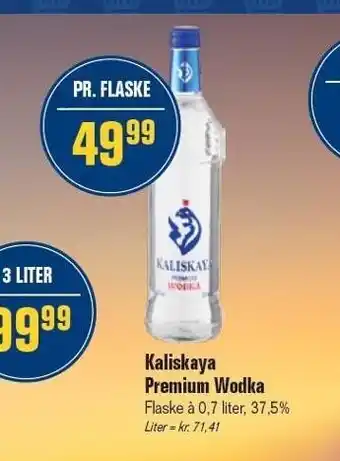 Otto Duborg Kaliskaya Premium vodka tilbud