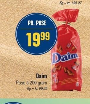 Otto Duborg Daim tilbud