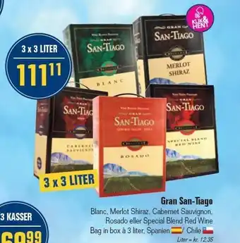 Otto Duborg Gran San-Tiago 3x3 L tilbud