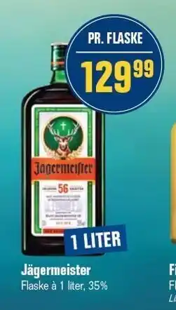Otto Duborg Jägermeister 1 L tilbud