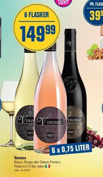 Otto Duborg Verosso 6 x 0,75L tilbud