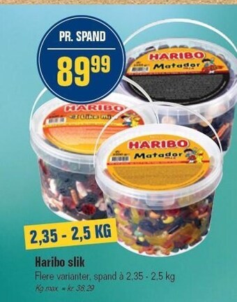 Otto Duborg Haribo slik tilbud