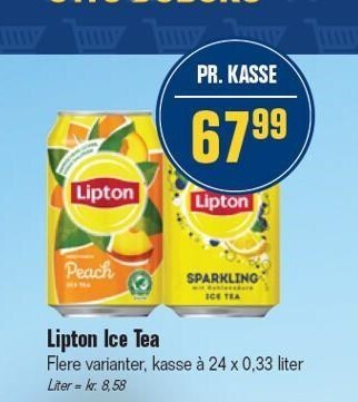 Otto Duborg Lipton Ice Tea tilbud