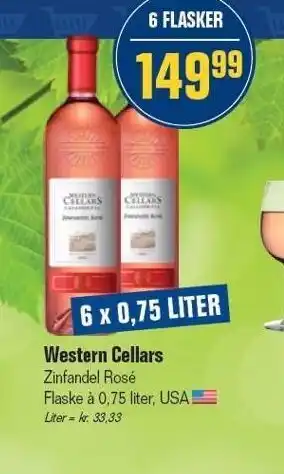 Western Cellars 6 flasker