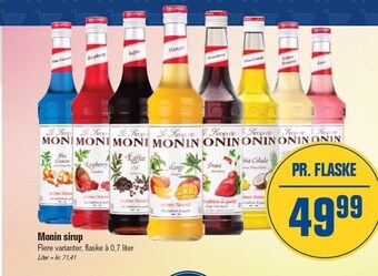 Otto Duborg Monin sirup tilbud