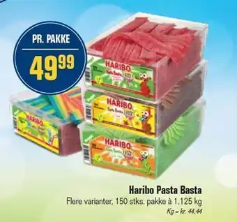 Otto Duborg Haribo Pasta Basta - Flere varianter tilbud