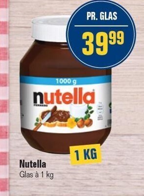 Otto Duborg Nutella tilbud