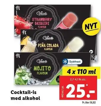 Lidl Cocktail-is m. alkohol tilbud