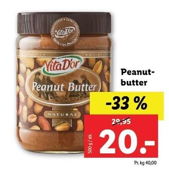 Lidl Peanutbutter tilbud