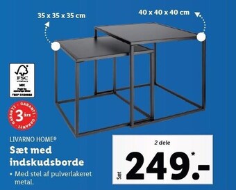 Sæt med indskudsborde