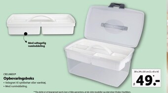 Lidl Opbevaringsboks tilbud