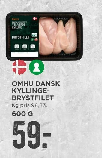 MENY Omhu dansk kyllinge- brystfilet tilbud