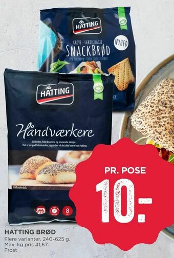 MENY Hatting brød tilbud