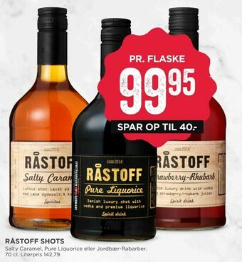 MENY Råstoff shots tilbud