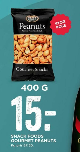 Snack foods gourmet peanuts