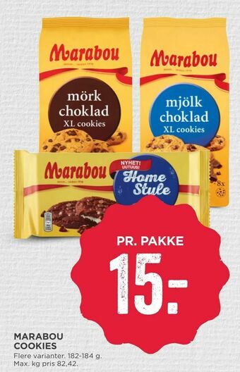 MENY Marabou cookies tilbud