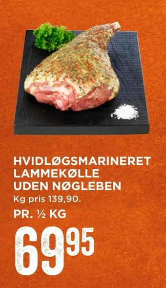 MENY Hvidløgsmarineret lammekølle uden nøgleben tilbud