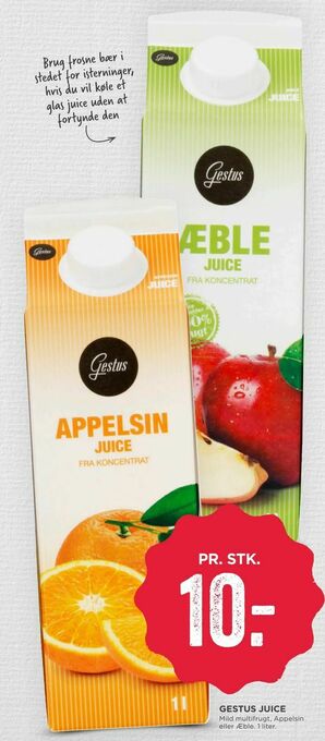 MENY Gestus juice tilbud