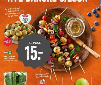 MENY Nye danske kartofler tilbud