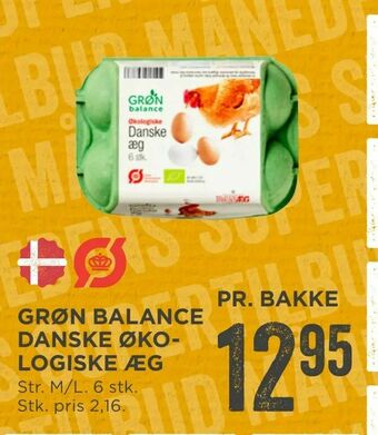 MENY Grøn balance danske økologiske æg tilbud