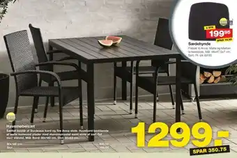 Bauhaus Havemøbelsæt tilbud