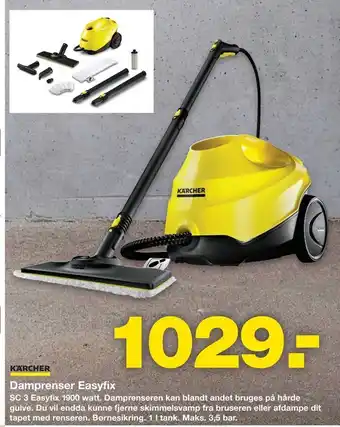 Bauhaus Damprenser Easyfix tilbud