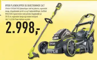 Johannes Fog Ryobi plæneklipper tilbud