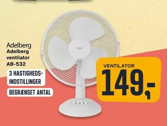 Adelberg ventilator AB-532