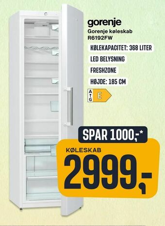 Skousen Gorenje køleskab R6192FW tilbud