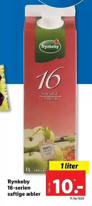 Rynkeby 16-serien saftige æbler