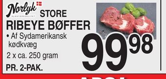 ABC Lavpris Ribeye bøffer tilbud
