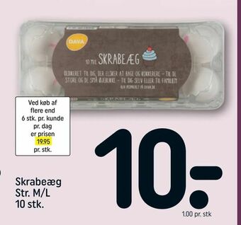 REMA 1000 Skrabeæg tilbud