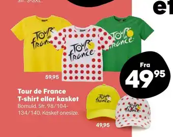 Tour de France T-shirt eller kasket