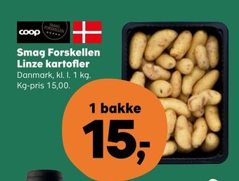 Kvickly Smag Forskellen Linze kartofler tilbud