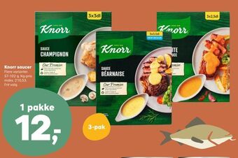 Knorr saucer