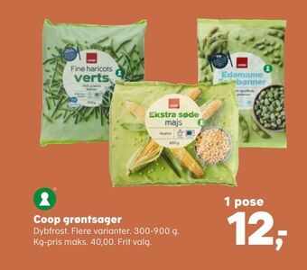 Kvickly Coop grøntsager tilbud