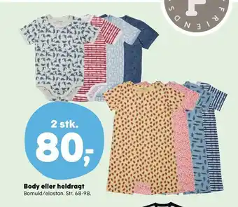 Kvickly Body eller heldragt tilbud