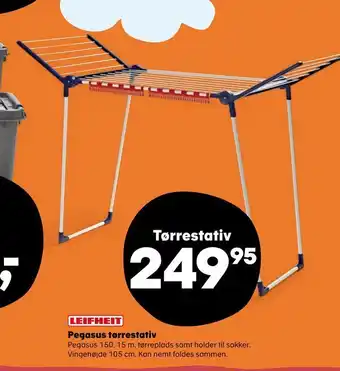 Kvickly Pegasus tørrestativ tilbud