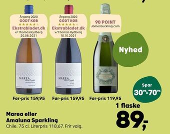Kvickly Marea eller Amaluna Sparkling tilbud