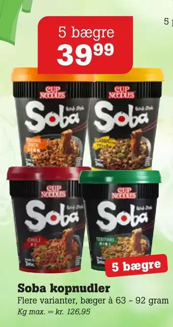 Poetzsch Padborg Soba kopnudler tilbud