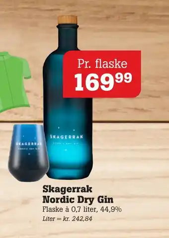 Poetzsch Padborg Skagerrak Nordic Dry Gin tilbud