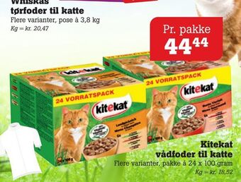 Poetzsch Padborg Kitekat vådfoder til katte tilbud