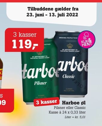 Poetzsch Padborg Harboe øl tilbud