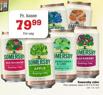 Poetzsch Padborg Somersby cider tilbud