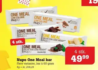 Poetzsch Padborg Nupo One Meal bar tilbud