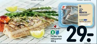REMA 1000 Ferske hele rødspætter tilbud